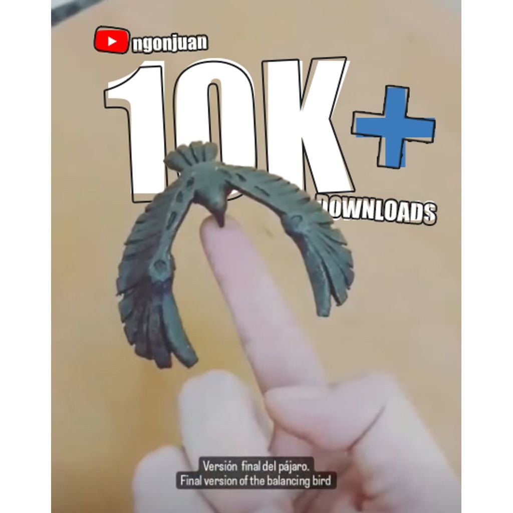 How the 'Balancing Bird' toy works